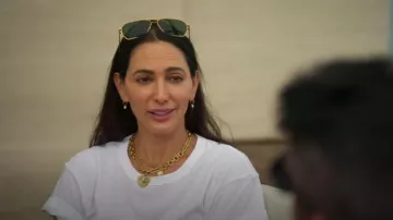 Bottega Veneta BV1012S Prescription Sunglasses worn by Lauren Silverman as seen in Simon Cowell: The Next Act (S01E04)