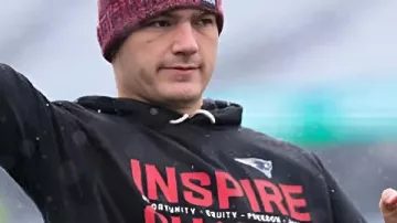 Drake Maye Inspire Change Patriots Hoodie in Drake Maye looks 'the real deal' for the New England Patriots | Pro Football Talk | NFL on NBC