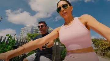 Bottega Veneta BV1012S Prescription Sunglasses worn by Lauren Silverman as seen in Simon Cowell: The Next Act (S01E05)