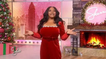 Nadine Merabi Kimberly Jumpsuit worn by Sherri Shepherd as seen in Sherri on  December 18, 2025