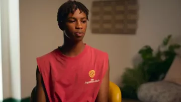 Zara Contrast Print Knit Tank Top worn by Josh as seen in Simon Cowell: The Next Act (S01E06)