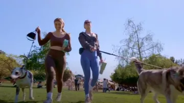 Secondleft Seamless Scoop Long Sleeve worn by Audrey Lingle as seen in Vanderpump Rules (S12E02)