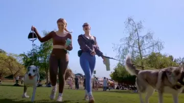 Lululemon Everywhere Belt Bag worn by Natalie Maguire as seen in Vanderpump Rules (S12E02)