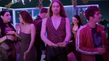 Redskins Veste Redskins Cardiff Rouge worn by Jason as seen in Vanderpump Rules (S12E02)