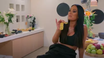 Prada Re-Nylon Top worn by Lisa Barlow as seen in The Real Housewives of Salt Lake City (S06E14)