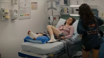 Vibi Venezia Grosgrain Trimmed Canvas Mary Jane Slippers worn by Maia (Rachel Sennott) as seen in I Love LA (S01E07)