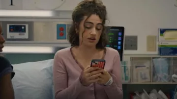 Wildflower Red Gingham Hearts Phone Case worn by Maia (Rachel Sennott) as seen in I Love LA (S01E07)