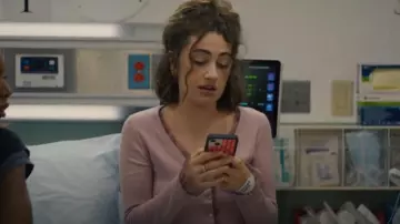 Wildflower Red Gingham Hearts Phone Case worn by Maia (Rachel Sennott) as seen in I Love LA (S01E07)