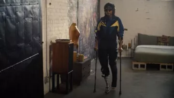 Martine Rose Panelled Track Pants worn by Mimi Rush (Ayo Edebiri) as seen in I Love LA (S01E07)