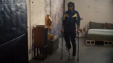 Martine Rose Panelled Track Pants worn by Mimi Rush (Ayo Edebiri) as seen in I Love LA (S01E07)