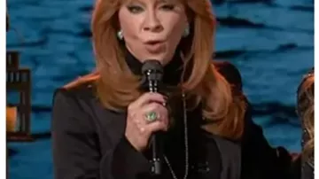 The Voice S28 Reba McEntire Black Fringe Blazer of Reba McEntire in The Voice