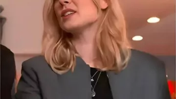 My Secret Santa 2025 Alexandra Breckenridge Gray Jacket