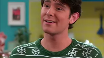 The Thundermans Undercover Diego Velazquez XMAS Sweater as seen in The Thundermans: Undercover (S01E26)