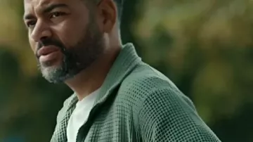 Waffle Shacket worn by (Bailey Smith) as seen in Little Disasters (S01E03)