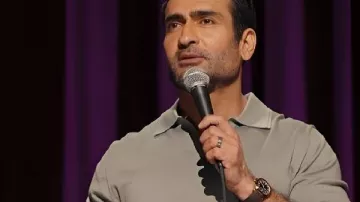Kumail Nanjiani Night Thoughts Kumail Nanjiani Polo Shirt worn by Self (Kumail Nanjiani) in Kumail Nanjiani: Night Thoughts