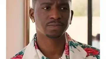 Emily In Paris S05 Samuel Arnold Floral Blazer worn by Julien (Samuel Arnold) as seen in Emily in Paris (S05)