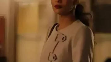 Emily In Paris S5 Thalia Besson Asymmetric Jacket worn by (Thalia Besson) in Emily in Paris (S05)