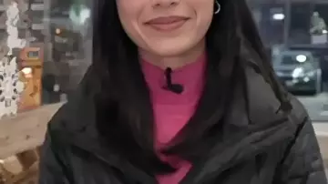 The Today Show 2025 Emilie Ikeda Black Long Coat