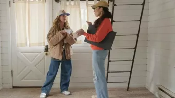 Converse Chuck Taylor Sneakers worn by Joanna Gaines as seen in Fixer Upper: Colorado Mountain House (S01E01)
