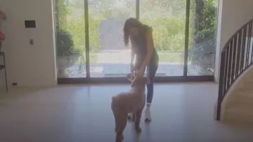 Nike Air Monarch IV Workout Shoes worn by Khloé Kardashian as seen in The Kardashians (S07E09)