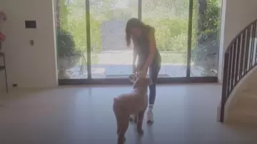 Nike Air Monarch IV Workout Shoes worn by Khloé Kardashian as seen in The Kardashians (S07E09)