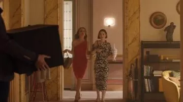 Saint Laurent Solferino Medium Shoulder Bag worn by Sylvie Grateau (Philippine Leroy-Beaulieu) as seen in Emily in Paris (S05E01)