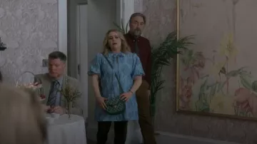 Sister Jane Skylark Bow Mini Dress worn by Kate (Mae Whitman) as seen in Twelve Dates 'Til Christmas (S01E03)