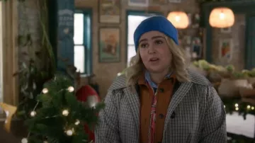 Steve Madden Apparel Womens Prince Coat Coat worn by Kate (Mae Whitman) as seen in Twelve Dates 'Til Christmas (S01E04)