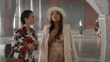 Zimmermann Crush Belted Skort worn by Mindy Chen (Ashley Park) as seen in Emily in Paris (S05E02)