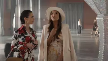 Zimmermann Crush Belted Skort worn by Mindy Chen (Ashley Park) as seen in Emily in Paris (S05E02)