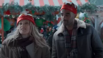 Luxe Diva Beanie Hat worn by Richard (Toby Sandeman) as seen in Twelve Dates 'Til Christmas (S01E05)