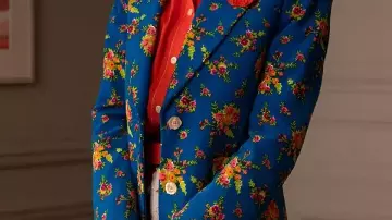 Emily In Paris S05 Lily Collins Floral Print Blazer