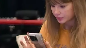 The End Of An Era Taylor Swift Tiger Printed Tee worn by Self (Taylor Swift) as seen in Taylor Swift | The Eras Tour | The End of an Era