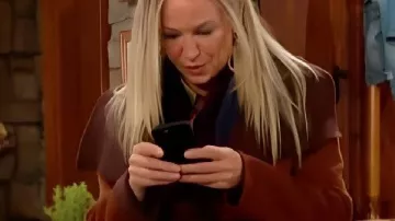 TYATR Sharon Newman Brown Coat as seen in The Young and the Restless