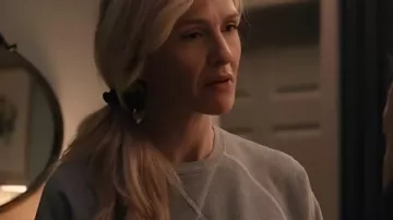 Stumble 2025 Courteney Potter Grey Sweatshirt worn by Courteney Potter (Jenn Lyon) as seen in Stumble (S01)