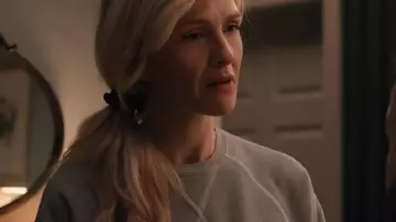 Stumble 2025 Courteney Potter Grey Sweatshirt worn by Courteney Potter (Jenn Lyon) as seen in Stumble (S01)