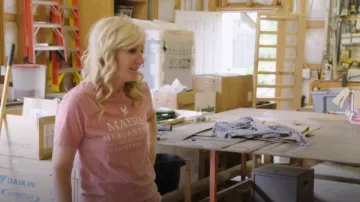 Marrs Mercantile Marrs Mercantile Tee worn by Jenny Marrs as seen in Fixer to Fabulous(S07E03)