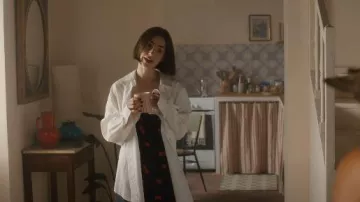 Realisation Par Cherry Mini Dress worn by Emily Cooper (Lily Collins) as seen in Emily in Paris (S05E03)