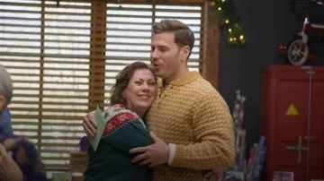 Griswold Christmas Sweater-Kiel James Patrick worn by Craig Mom's as seen in Finding Mr. Christmas (S02E07)