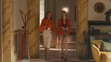 Dolce & Gabbana 150mm Polka Dot Sandals worn by Emily Cooper (Lily Collins) as seen in Emily in Paris (S05E03)