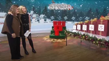 Veronica Beard Wynter Lug Sole Mule worn by Jenna Bush Hager as seen in Today on December 22, 2025