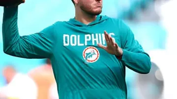 Quinn Ewers Miami Dolphins Long Sleeve Hoodie T-Shirt