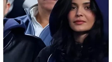 Kylie Jenner Marty Supreme Jacket as seen in Marty Supreme