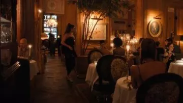 Roger Vivier Viv' Choc Platform Sandals worn by Mindy Chen (Ashley Park) as seen in Emily in Paris (S05E05)