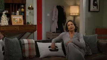 Proenza Schouler White Label Winnie Sweater In Plaited Rib Knits worn by Dr. Nicole Dupree Richardson (Daphnée Duplaix) as seen in Beyond the Gates (S01E190)