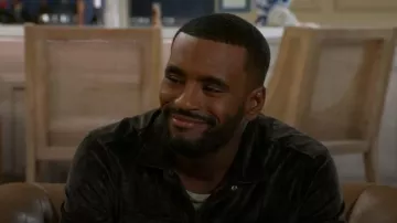 John Varvatos Ferentino Shirt worn by Andre Richardson (Sean Freeman) as seen in Beyond the Gates (S01E194)