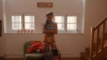 Maison J.Simone Crisscross Top worn by Mindy Chen (Ashley Park) as seen in Emily in Paris (S05E06)