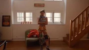 Revalue Patchwork Boots worn by Mindy Chen (Ashley Park) as seen in Emily in Paris (S05E06)