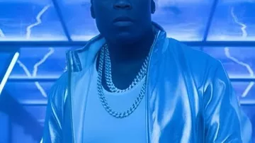 Street Fighter 50 Cent Silver Jacket