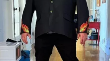 Super Mario Event Jack Black Bowser Suit